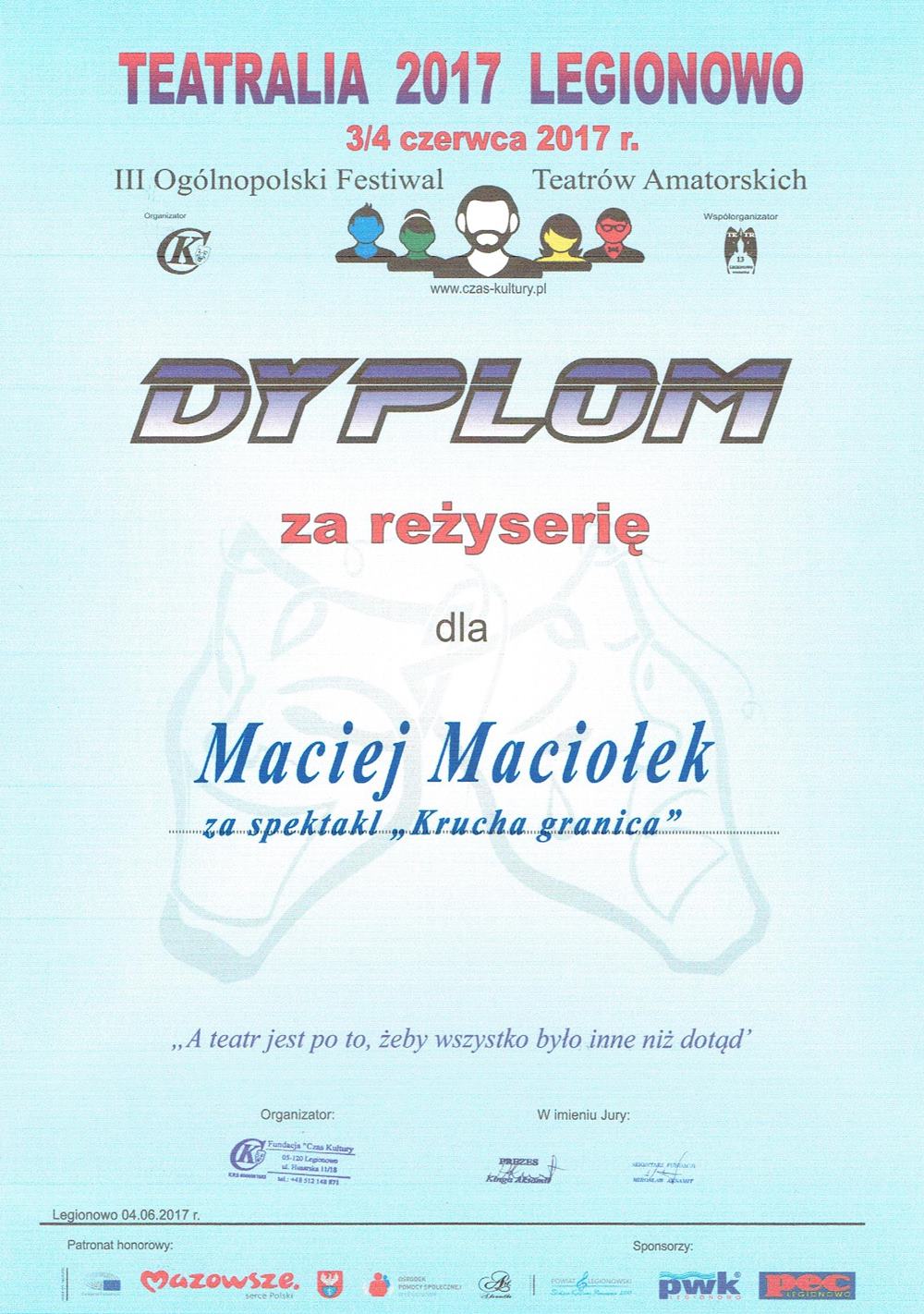 Teatralia 2017 Legionowo
