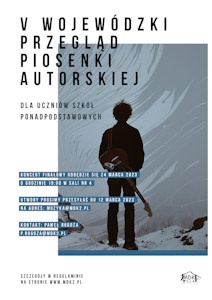 Wojewódzki Przegląd Piosenki Aktorskiej - plakat