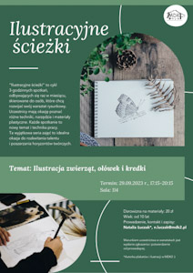 Uwaga, nowe zajęcia plastyczne! - plakat