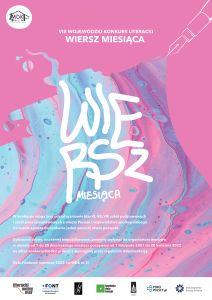 Zakwalifikowani do ocen jurorskich w Wojewódzkim Konkursie Literackim Manufaktura Słowa - edycja 2023 - plakat