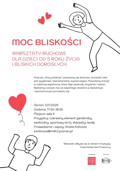 Moc bliskości - plakat