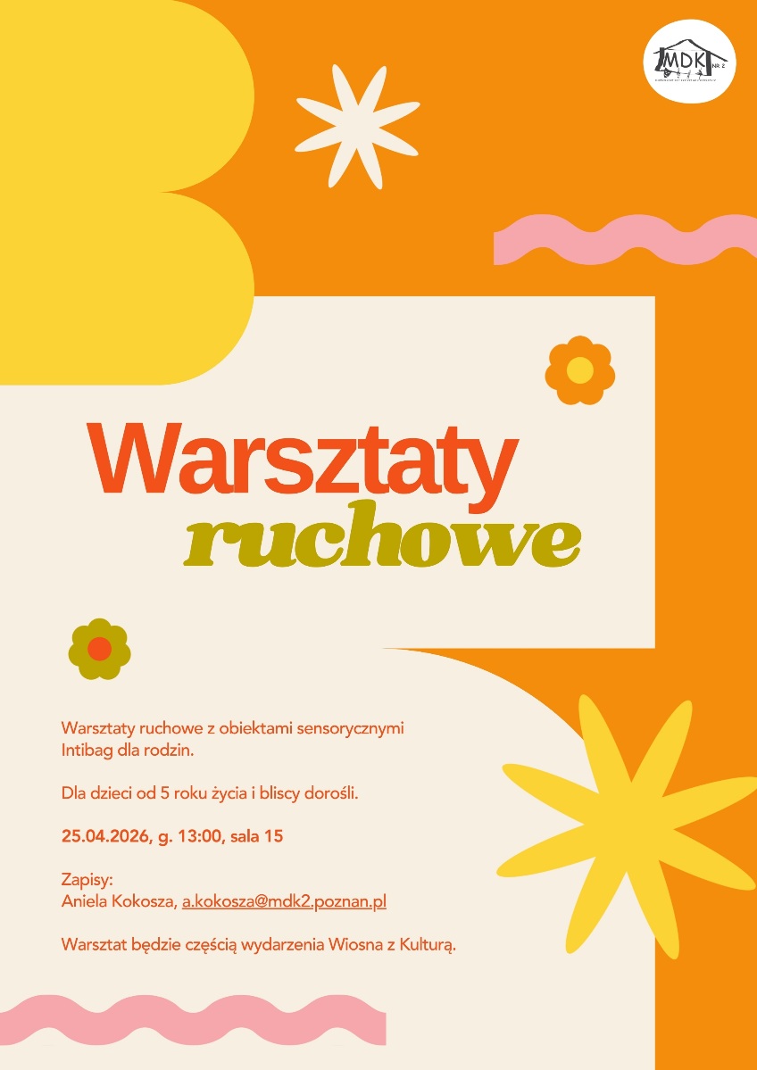 Warsztaty ruchowe podczas Wiosny z Kulturą