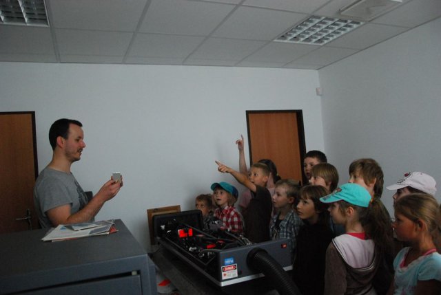 Akcja Lato 2013 - I turnus - Obserwatorium Astrogeodynamiczne w Borówcu