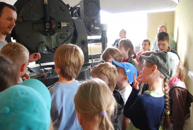 Akcja Lato 2013 - I turnus - Obserwatorium Astrogeodynamiczne w Borówcu