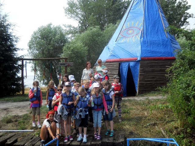Turnus I - Akcja Lato 2014 - półkolonie, 7-11.07.2014 r., warsztaty w MDK2, Muzeum w Uzarzewie, Centrum Sportowe NIKU, Klub Nenufar w Kościanie, zabawy na Cytadeli.