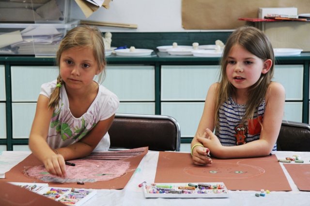 Turnus I - Akcja Lato 2014 - półkolonie, 7-11.07.2014 r., warsztaty w MDK2, Muzeum w Uzarzewie, Centrum Sportowe NIKU, Klub Nenufar w Kościanie, zabawy na Cytadeli.
